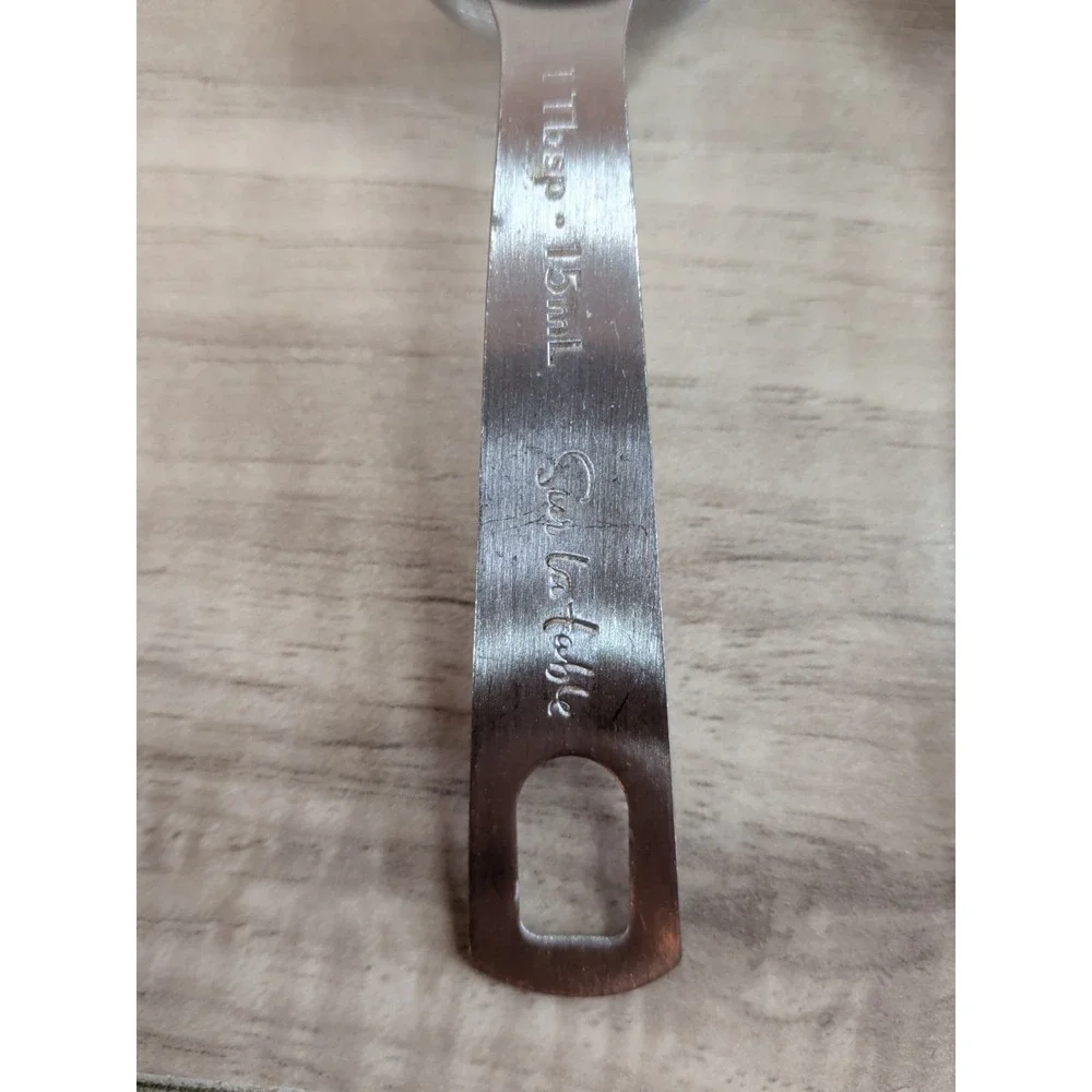 Sur la Table - Stainless Steel Measuring Cups Spoons - Set of 7 MIX Cups